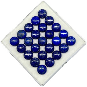 Cabujón Redondo de Lapislázuli Natural de 14 mm, Piedra de Lapislázuli, Gemas Sueltas, Precio al por Mayor, Lote a Granel para la Fabricación de Joyas - Product Image 2