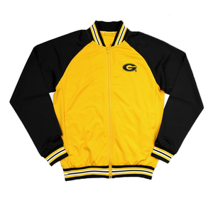 Survêtements personnalisés d'hiver grande taille écologiques pour le jogging et la mode, noirs et dorés, pour l'entraînement scolaire, universitaire et collégial - Product Image 2