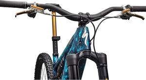 Bicicleta Eléctrica de Montaña de Fibra de Carbono 2026 G4 Astral Blue Dark Navy Chrome Strata con Suspensión Completa E-MTB 29er - Product Image 5