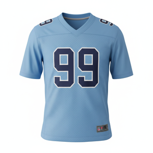 Maillot de football personnalisé Chicago – Homme adulte, mélange Spandex/Coton/Bambou, imprimé par sublimation, respirant, en stock, vente en gros - Product Image 1