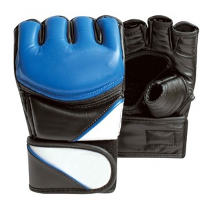 Custom Leather MMA Training <b>Gloves</b> with Closure for Adult Sparring - Product Image 6