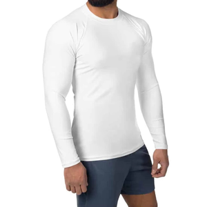 High Quality Mens Rash Guard Long Sleeve <b>Compression</b> Fitness <b>Shirt</b> Quick Dry Breathable Gym Sportswear Manufacturer - Product Image 5