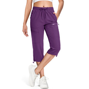 Shorts Cargo para Mujer, Largos hasta Debajo de la Rodilla, Diseño Minimalista y Estético, Tela de Poliéster de Primera Calidad, Duraderos - Product Image 1