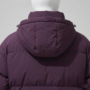 เสื้อแจ็คเก็ตพัฟเฟอร์มีฮู้ดสีม่วงเข้มสำหรับผู้ชาย เสื้อโค้ทกันหนาวแบบพรีเมียม บุหนา สไตล์สตรีทแวร์ ซิปเต็มตัว อุ่นสบาย เหมาะสำหรับกิจกรรมกลางแจ้ง - Product Image 6