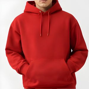 Sudadera con Capucha de Primera Calidad, 280 GSM, Felpa de Polialgodón, Corte Regular, para Hombre, Estilo Minimalista, para Invierno - Product Image 5