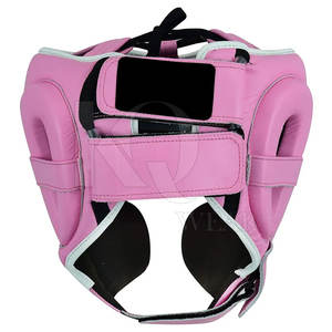 Protector de Cabeza de Cuero de Alta Calidad para Entrenamiento, Diseño Ligero y Duradero, Perfecto para Boxeo, Sparring y Práctica de Artes Marciales - Product Image 3