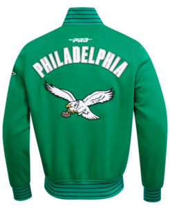 Chaqueta de Béisbol Varsity Casual de Invierno con Logotipo Personalizado Bordado, para Unisex, de Lana y Cuero - Product Image 4