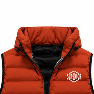<b>Mens</b> Winter Outdoor <b>Vest</b> Premium Bodywarmer Sleeveless Jacket with Durable Stitching Wind Resistant Fabric and OEM Manufacturing - Product Image 3
