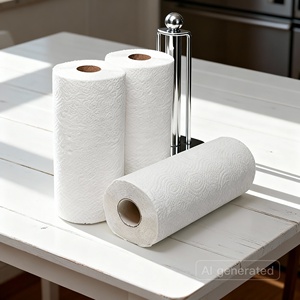 Rouleaux de papier absorbant de cuisine OEM avec options de gaufrage et d'emballage personnalisés pour les chaînes de vente au détail, les fournisseurs de restauration et les distributeurs - Product Image 4