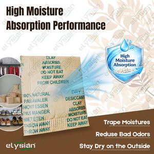 เอลิเซียน 1 กรัม ดินดูดความชื้น ปลอดสารพิษ ย่อยสลายได้ 100% แบบซอง - Product Image 4
