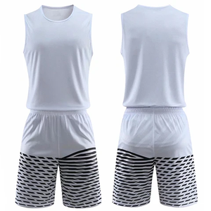 Custom Made Men's Basketball Uniform Short Sleeve UV Protection 100% Polyester Custom Colors Logos Professional Basketball - Product Image 6