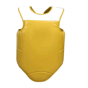Customizable Professional Manufacturer High Quality High Quality Professional Boxing Chest Guard Leather Body <b>Protector</b> - Product Image 1