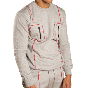 Ensemble survêtement homme col rond et pantalon de jogging, design personnalisé - Product Image 3