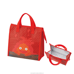 Bolsa térmica de papel de aluminio con aislamiento reutilizable, respetuosa con el medio ambiente, con cremallera y diseño impermeable para almuerzo, picnic y viajes, venta al por mayor - Product Image 5