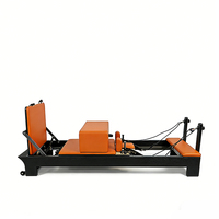 Equipo de Pilates Reformer de Madera de Arce para Moldear el Cuerpo, Máquina de Pilates Reformer de Madera de Arce, Equipo de Pilates para Centros de Actividades para Personas Mayores