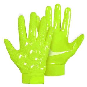 Gants de football américain personnalisés de haute qualité avec écran tactile, en latex imperméable, unisexe, avec logo personnalisé imprimé - Product Image 4