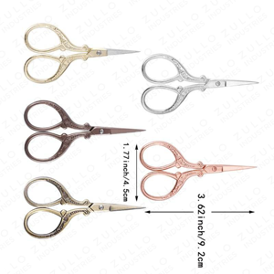 Colorful Nail Scissors Embroidery Scissors Customized Design Beauty <b>Tools</b> Stainless Steel OEM Wholesale Price Private Label - Product Image 2
