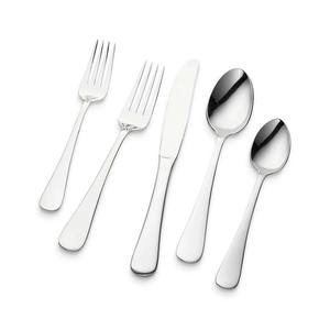 Juego de Cubiertos Modernos de Acero Inoxidable 18/10, Cubertería para Restaurante que Incluye Cucharas, Tenedores y Cuchillos a Bajo Precio para Fiestas y Hogar - Product Image 1