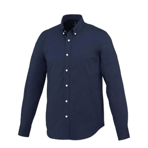 Chemise ignifuge respirante à manches longues, coupe ajustée, en coton léger, pour homme - Confort toute la journée, personnalisable avec votre marque - Product Image 3