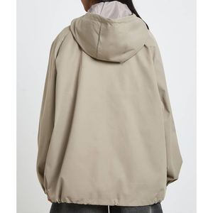 2026 Lightweight Hood Windbreaker Jacket Soft shell Warm Fleece Winter Hiking <b>Coat</b> Utility Pockets Custom Size Color Women <b>Top</b> - Product Image 6