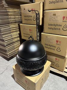 ถาดอุ่นอาหารแบบหรูหรา, ถาดอุ่นอาหารระดับไฮเอนด์, ถาดอุ่นอาหารสำหรับบุฟเฟ่ต์แบบราชวงศ์, ถาดอุ่นอาหารชุบทอง, ถาดอุ่นอาหารดีไซน์ทันสมัย - Product Image 4