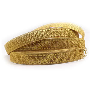 Encaje Trenzado Hecho a Mano de Alta Calidad en Dorado y Plateado para Uniformes Ceremoniales de Inspector con Colores Personalizados - Product Image 6