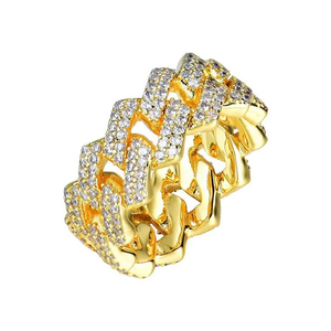 IGI Certified VVS Moissanite Diamond Gold Plated Classic <b>Fine</b> <b>Ring</b> Luxury Women's S925 Silver Round Cut Diamond Engagement <b>Ring</b> - Product Image 5