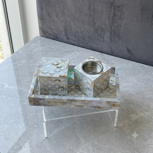 Ensemble de porte-encens en matériau organique sculpté sur mesure, motif feuille, diffuseur d'aromathérapie, plateau, décoration d'intérieur, cadeau - Product Image 2
