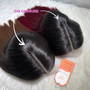 Venta al por mayor de pelucas de cabello humano sin cola de doble dibujado de cabello humano 2x4 2x6 pelucas de encaje frontal, pelo vietnamita crudo Bob pelucas - Product Image 4