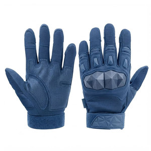 Premium Quality Tactical <b>Gloves</b> Grain Leather <b>Touch</b> <b>Screen</b> Hook & Loop Closure Outdoor Use Non-Slip Waterproof Safety <b>Gloves</b> - Product Image 4