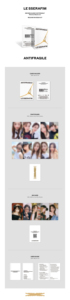 LE SSERAFIM - [ ANTIFRAGILE ] 2ème mini-album (version WEVERSE) Album KPOP le plus vendu en Corée - Product Image 6