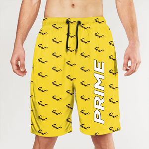 Short de bain pour homme à imprimé galaxie, séchage rapide, taille à cordon de serrage, longueur mi-cuisse, décontracté, avec bande latérale - Product Image 3