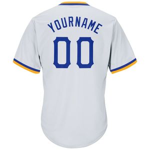 Camiseta de Béisbol Blanca Personalizada con Cuello en V para Hombre, Manga Corta, Nombre del Equipo Impreso, Tejido de Poliéster que Absorbe la Humedad - Product Image 3