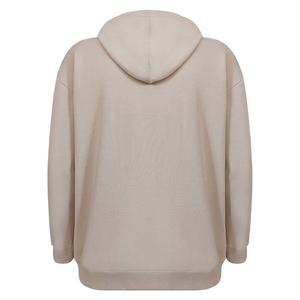 Hotsale Haute Qualité Mode Personnalisable Coton Casual Surdimensionné Épais Poche Beige Sweat À Capuche 2026 - Product Image 2