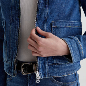 Chaqueta vaquera transpirable personalizada para mujer, venta al por mayor, ropa exterior informal de moda, chaqueta de manga larga para damas, chaqueta vaquera transpirable - Product Image 6