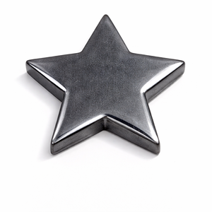 Pierre d'hématite en forme d'étoile gravée, Feng Shui, pour la décoration intérieure, la guérison, la méditation, l'énergie Reiki, fournisseur en gros - Product Image 1