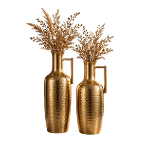 Modern Brass <b>Gold</b> <b>Vase</b> Set Handmade Tabletop Decor for Housewarming Occasion Centerpiece <b>Vase</b> Hotel Decorative Metal <b>Vase</b> - Product Image 4