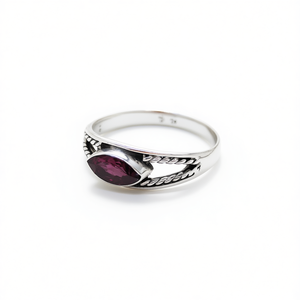 2.0 Grams <b>Garnet</b> Fine <b>Ring</b> - Product Image 2