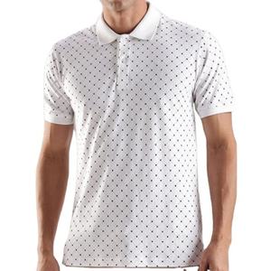 Tejido de punto teñido con hilo antiarrugas personalizado 2025 para camisetas, patrón sólido, venta al por mayor, manga corta, para camisa de golf para hombre - Product Image 4