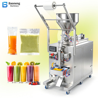 Machine de remplissage automatique de liquides et de pâtes pour l'emballage de sachets de ketchup, de shampoing et de crème
