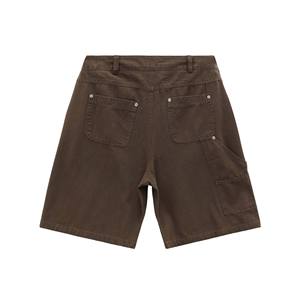 Pantalones Cortos Cargo de Lona de Algodón de Cintura Alta para Hombre, con Múltiples Bolsillos, Transpirables, Estilo Ropa de Trabajo, Cierre con Botones, para Mujer, Ropa Casual de Verano - Product Image 2