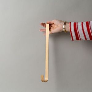 Gancho de Madera para Calcetines, Decoración Navideña Moderna, Colgador Resistente - Product Image 1