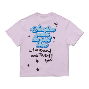 T-shirt tendance pour homme, col en V, manches courtes, coupe oversize, 100 % coton biologique, imprimé DTF personnalisé sur le devant, haute qualité, écoresponsable - Product Image 3