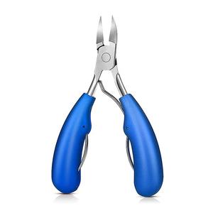 Coupe-ongles pour ongles épais, pince à ongles de couleur bleue, poignée souple, coupe-ongles épais et résistant - Product Image 1