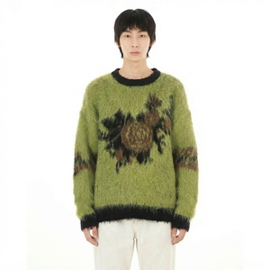 เสื้อสเวตเตอร์ถักคุณภาพสูงสำหรับผู้ชาย เนื้อผ้าหนานุ่ม อุ่นสบาย เหมาะสำหรับใส่ลำลองในฤดูหนาว สไตล์สตรีทแวร์และใช้ในชีวิตประจำวัน - Product Image 4