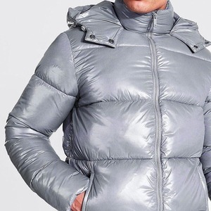 2025 Top Selling High Street Men's Stand Eco-Friendly Winter Puffer <b>Jacket</b> Multi-Color Canvas Warm Windbreaker Stylish High - Product Image 5