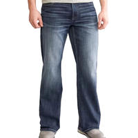 Vaqueros de mezclilla de corte recto para hombre, personalizados, estilo vintage, hip hop, transpirables, ecológicos, lavados a la piedra, ligeros, con remaches y bordados de alta calidad.