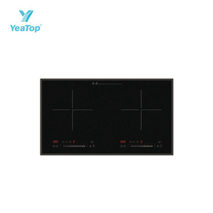 Table de cuisson à induction encastrable 73 cm, 2 brûleurs, plaque de cuisson à induction électrique avec commande tactile, verre céramique, appareil de cuisine - Product Image 2