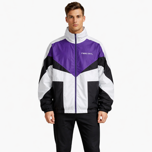 Chaqueta Cortavientos de Nailon para Hombre, Nueva Colección, Impresión de Logotipo OEM con Material de Alta Calidad - Product Image 1