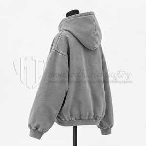 Women’s Oversized Washed <b>Hoodie</b> Custom Graphic Pullover Vintage Streetwear <b>Fleece</b> <b>Hoodie</b> Manufacturer - Product Image 6